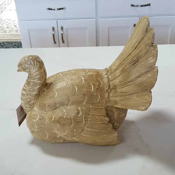 NEW! LARGE Centerpiece BOHO Farmhouse TURKEY DECOR - Picture 2 of 5